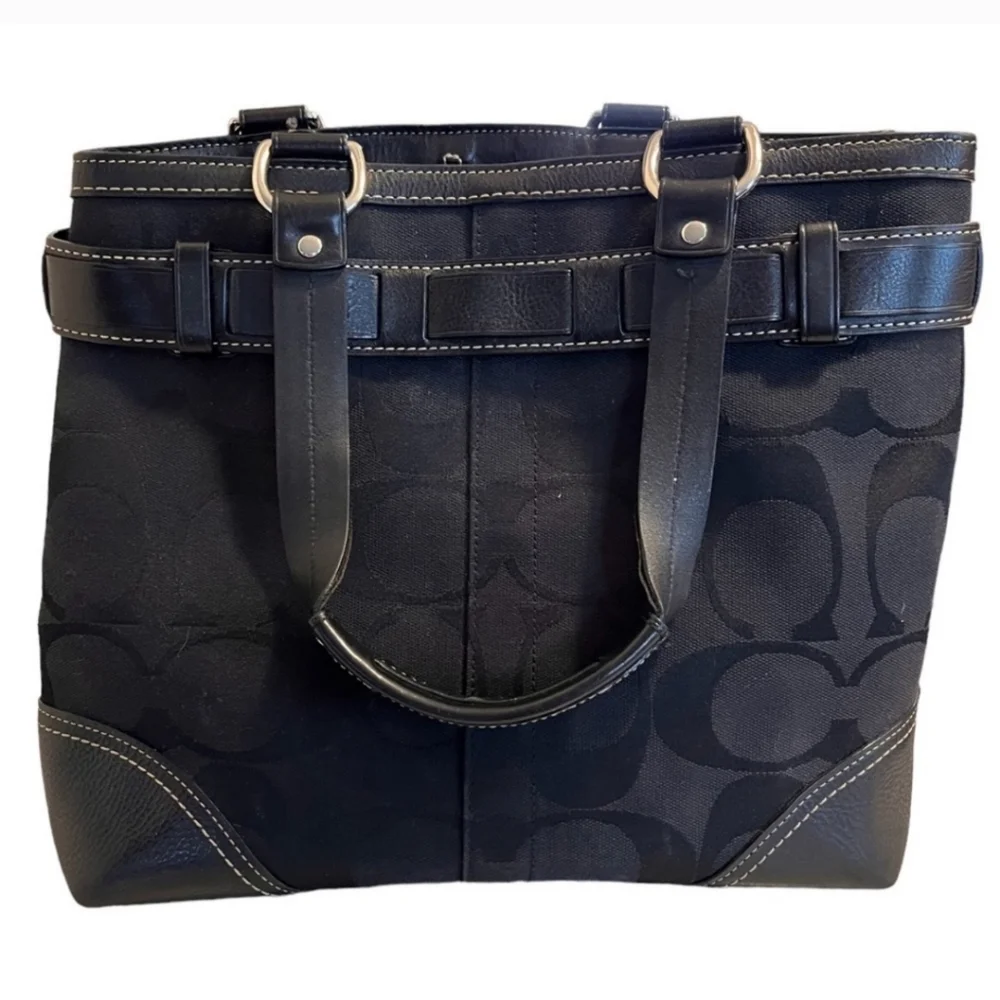 Coach Hampton Python Handbag - Picture 7 of 14